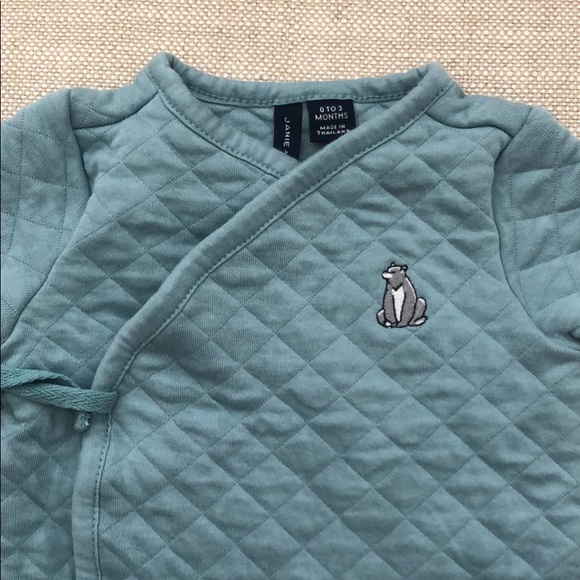 Janie and Jack Footed One Piece 0-3 months - Picture 2 of 2